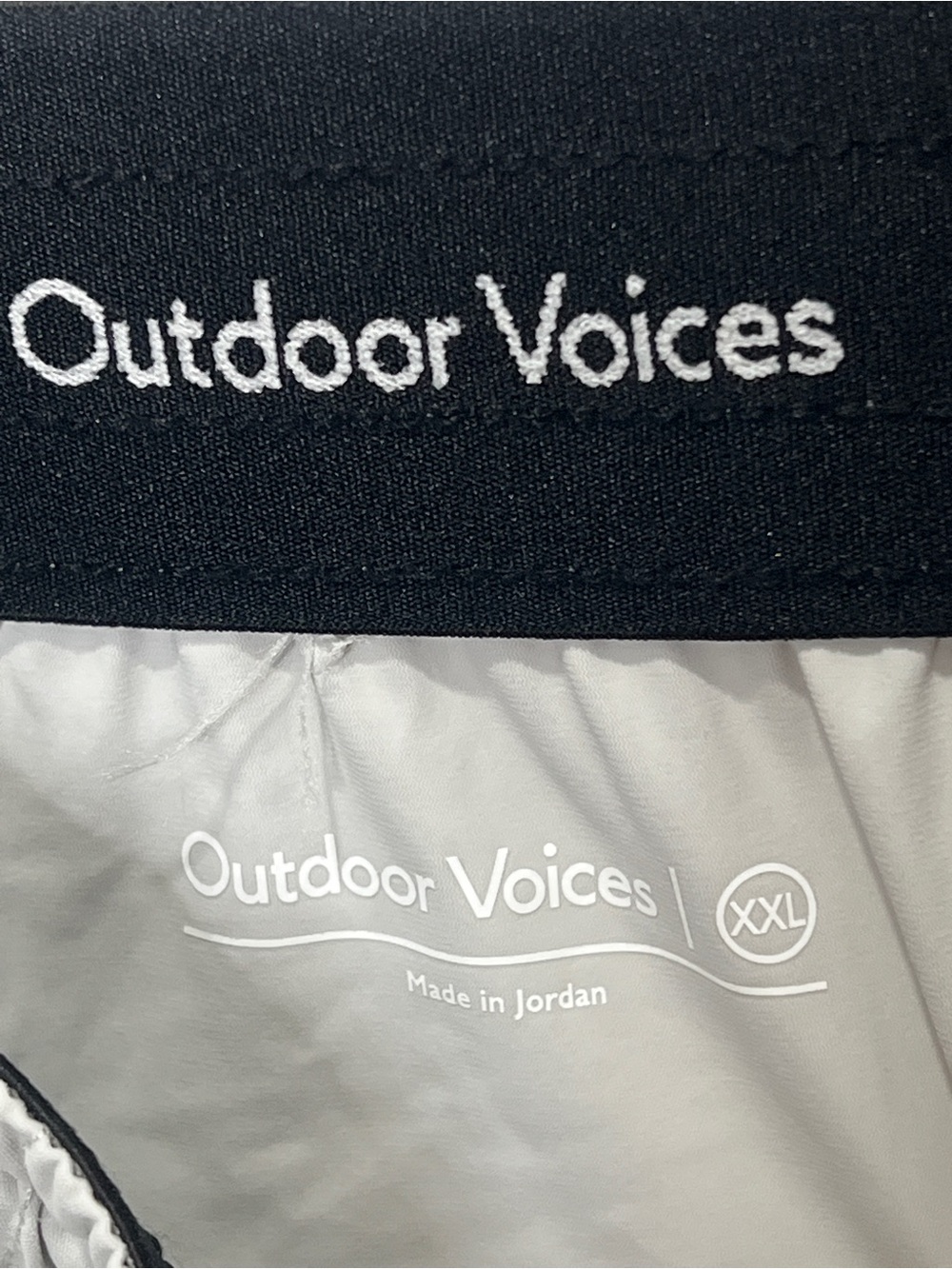 Outdoor Voices Hi Flex XXL Grey Violet Moisture Wicking Athletic 3 Pocket Shorts - Picture 6 of 8